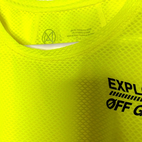 Neon net crop top…New!! - Picture 2 of 3